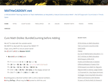 Tablet Screenshot of mathecademy.net